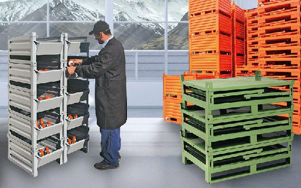 contenitori-in-metallo-industriali-Sall Prodotti Sall - Linee complete per stoccaggio e movimentazione
