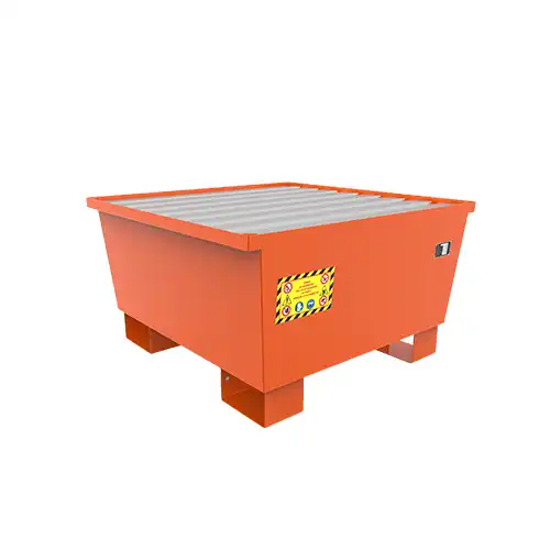 Vasca di contenimento linea essential con portata di 1 fusti dsp301