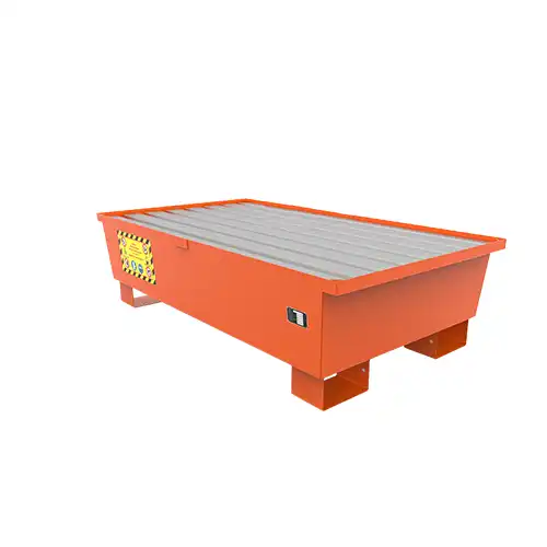 Vasca di contenimento linea essential con portata di 2 fusti dsp302